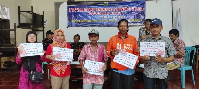 Penyaluran BLT DD desa Pagedangan Ambal 02
