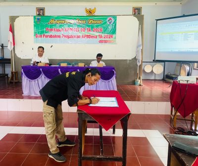 MUSDES PENETAPAN KELUARGA PENERIMA MANFAAT BLT DD DAN PROGRAM BANTUAN PANGAN TAHUN ANGGARAN 2026